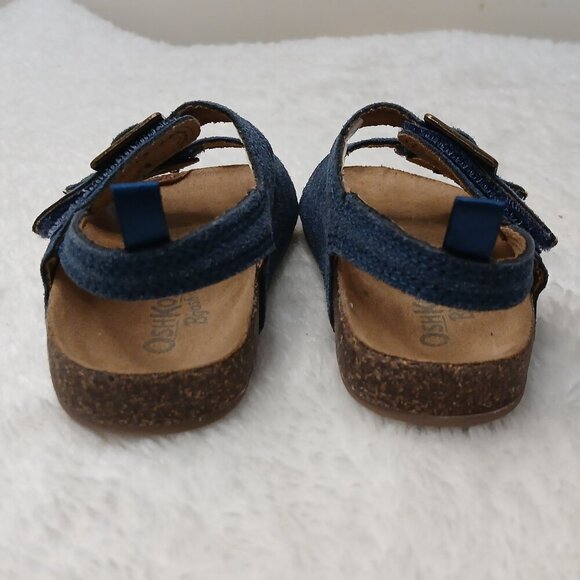 Baby OshKosh B'Gosh Sandals Blue Size 4 - Picture 7 of 8